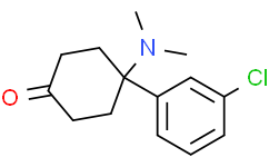 4-(3-chlorophenyl)-4-(dimethylamino)cyclohexan-1-one