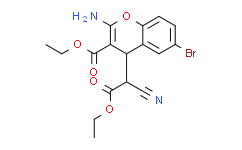 乙基-2-氨基-6-溴-4-(1-氰基-2-乙氧基-2-甲酰)-4H-苯并呋喃-3-羧酸