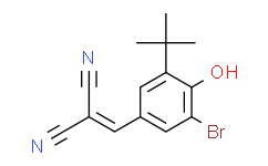 2-[[3-溴-5-叔丁基-4-羟基苯基]亚甲基]丙二腈