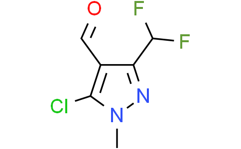 5-chloro-3-(difluoromethyl)-1-methyl-1H-pyrazole-4-carbaldehyde
