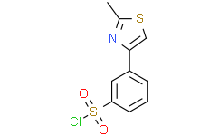 3-(2-甲基-1,3-噻唑-4-基)苯磺酰氯