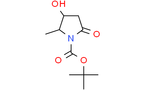 tert-butyl (2S,3S)-3-hydroxy-2-methyl-5-oxo-pyrrolidine-1-carboxylate