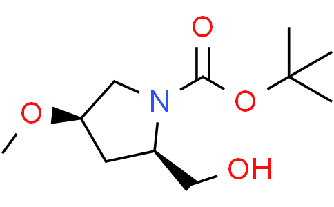 tert-butyl (2R,4R)-2-(hydroxymethyl)-4-methoxy-pyrrolidine-1-carboxylate