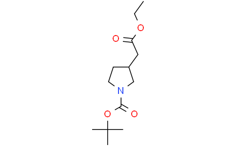tert-butyl 3-(2-ethoxy-2-oxoethyl)pyrrolidine-1-carboxylate