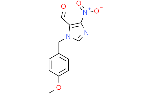 3-[(4-methoxyphenyl)methyl]-5-nitro-imidazole-4-carbaldehyde