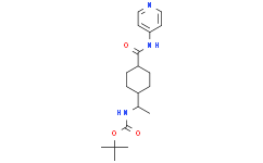 (1R)-反式-4-[N-Boc-1-氨基乙基]-N-4-吡啶基-环己烷甲酰胺