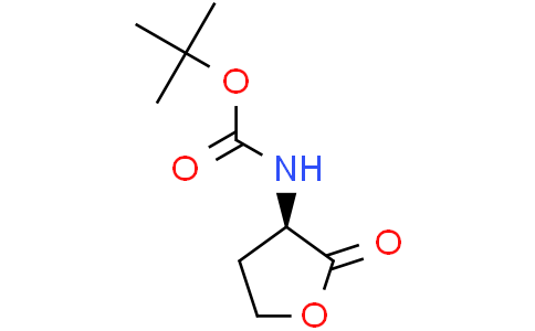 tert-butyl N-[(3R)-2-oxotetrahydrofuran-3-yl]carbamate