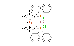 二氯[1，1'-双(二苯基膦)二茂铁]钴(II),97%