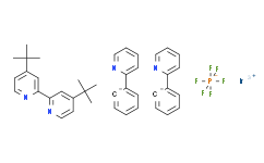[Strem]（4,4'-二叔丁基-2,2'-联吡啶）双[2-（2-吡啶基 - 千牛）苯基KC]铱（III）六氟磷酸盐，99％