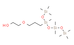 α-[3-[1，3，3，3-四甲基-1-(三甲基硅基-氧代)二硅氧烷]-丙基-ω-羟基聚氧乙烯),粘度：20-50 mm2/S