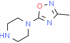 3-甲基-5-(哌嗪-1-基)-1，2，4-噁二唑