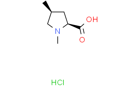 (2S,4S)-1,4-dimethylpyrrolidine-2-carboxylic acid hydrochloride
