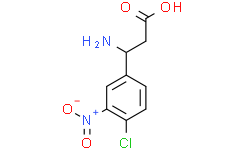 3-氨基-3-(4-氯-3-硝基-苯基)-丙酸
