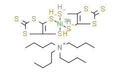 四丁铵双(1，3-二硫环戊烯-2-硫酮-4，5二硫醇)合镍(III),≥98%
