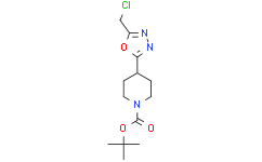 1-Boc-4-(5-(chloroMethyl)-1,3,4-oxadiazol-2-yl)piperidine