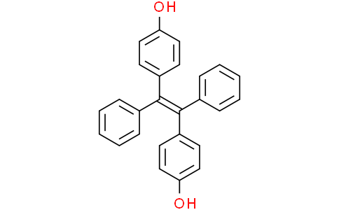 4-[2-(4-hydroxyphenyl)-1,2-diphenylethenyl]phenol,97%