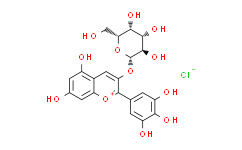 飞燕草素-3-O-半乳糖苷,≥90%(HPLC)
