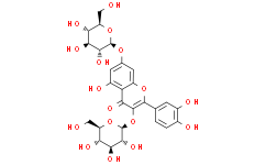 槲皮素 3，7-双葡萄糖苷