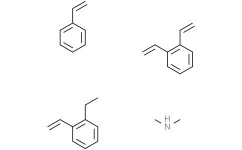 N-甲基甲胺与氯甲基化苯乙烯和二乙烯苯聚合物的反应产物