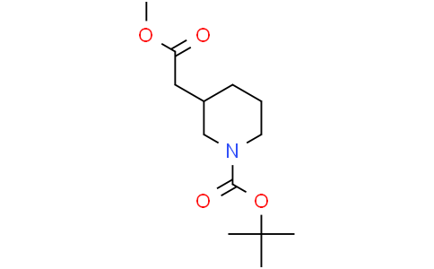 tert-butyl 3-(2-methoxy-2-oxo-ethyl)piperidine-1-carboxylate