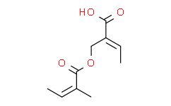 (Z)-2-Angeloyloxymethyl-2-butenoic