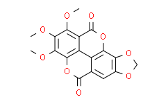 1,2,3-Tri-O-methyl-7,8-methyleneflavellagic acid