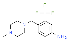 4-[(4-甲基-1-哌嗪)甲基]-3-(三氟甲基)苯胺