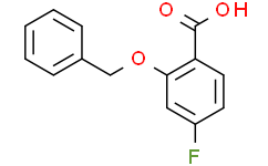 2-(BENZYLOXY)-4-FLUOROBENZOIC ACID