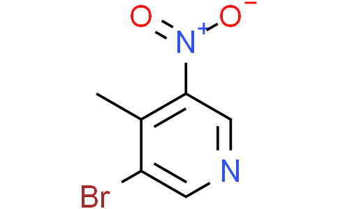 3-bromo-4-methyl-5-nitro-pyridine