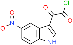 (5-Nitro-1h-indol-3-yl)(oxo)acetyl chloride