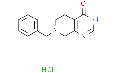 Pyrido[3,4-d]pyriMidin-4(1H)-one, 5,6,7,8-tetrahydro-7-(phenylMethyl)-, Monohydrochloride