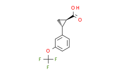 反式-2-（3-（三氟甲氧基）苯基）环丙烷-1-羧酸,95%