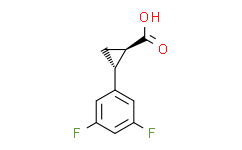 反式-2-（3，5-二氟苯基）环丙烷-1-羧酸,99%