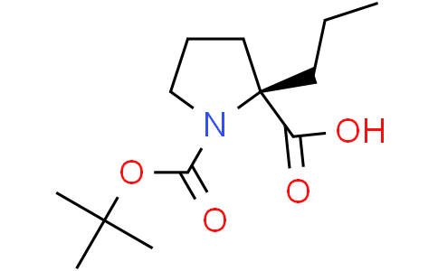 (2R)-1-tert-butoxycarbonyl-2-propyl-pyrrolidine-2-carboxylic acid