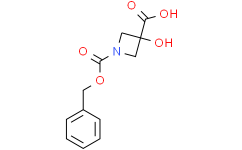 1-[(benzyloxy)carbonyl]-3-hydroxyazetidine-3-carboxylic acid