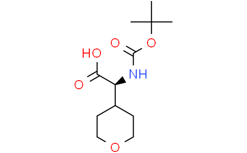 (2S)-2-(tert-butoxycarbonylamino)-2-tetrahydropyran-4-yl-acetic acid