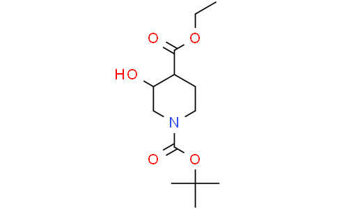 1-tert-butyl 4-ethyl cis-3-hydroxypiperidine-1,4-dicarboxylate