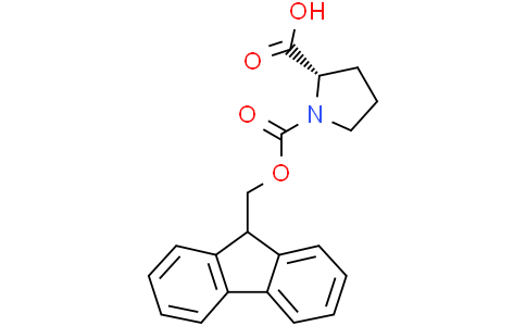 (2S)-1-{[(9H-fluoren-9-yl)methoxy]carbonyl}pyrrolidine-2-carboxylic acid
