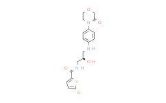 5-氯-N-[(2R)-2-羟基-3-[[4-(3-氧-4-吗啉基)苯基]氨基]丙基]-2-噻吩甲酰胺,97%
