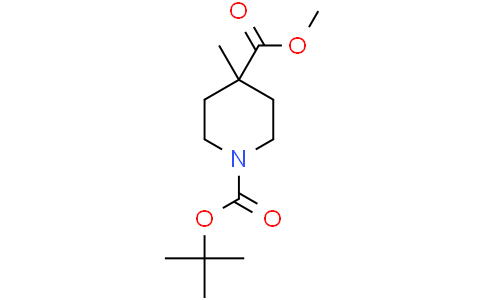 1-tert-butyl 4-methyl 4-methylpiperidine-1,4-dicarboxylate