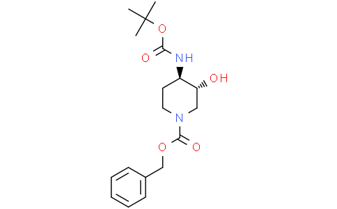 benzyl trans-4-((tert-butoxycarbonyl)amino)-3-hydroxypiperidine-1-carboxylate