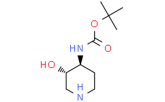 (3S,4S)-3-羟基-4-BOC-氨基哌啶