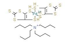 双(四丁基铵)合双(1，3-二硫杂环戊烯-2-硫酮-4，5-二硫醇)钯(II),90%