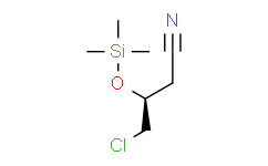(3S)-4-氯-3-[(三甲基甲硅烷基)氧基]丁腈
