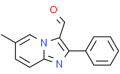 6-甲基-2-苯基咪唑并[1，2-a]吡啶-3-甲醛