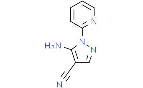 5-amino-1-(pyridine-2-yl)-1h-pyrazole-4-methylnitrile