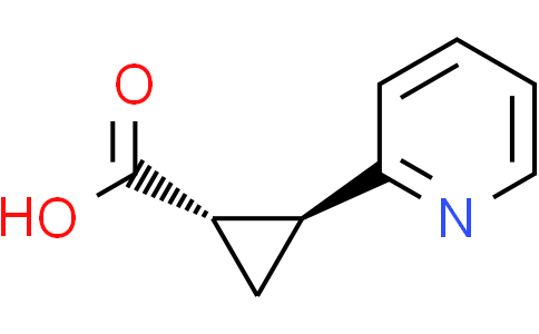 trans-2-(2-pyridyl)cyclopropanecarboxylic acid