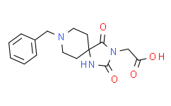 (8-Benzyl-2，4-dioxo-1，3，8-triaza-spiro[4.5]dec-3-yl)-acetic acid,95%