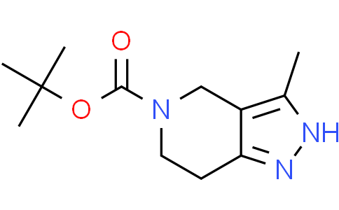 Tert-Butyl 3-Methyl-6,7-Dihydro-1H-Pyrazolo[4,3-C]Pyridine-5(4H)-Carboxylate