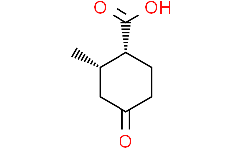 Cis-2-methyl-4-oxyethylene cyclohexane-1-carboxylic acid